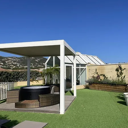 Luxueux Avec Jacuzzi Et Terrasses A Deux Pas De La Plage - Fr-1-719-29 Apartman Calvi